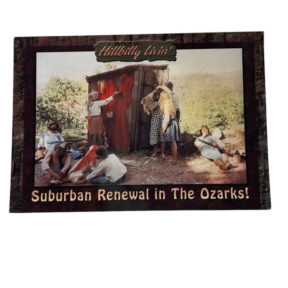 Vintage Postcard Suburban Renewal in The Ozarks Hillbilly Livin u  Original